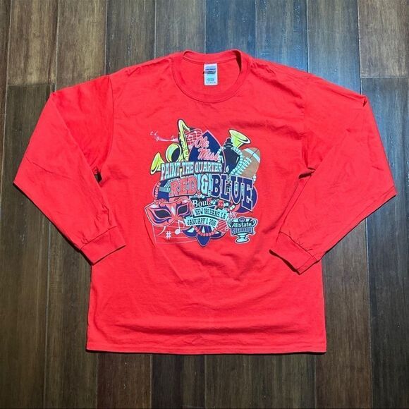 2016 Ole Miss Allstate Sugar Bowl T-Shirt - Picture 1 of 4